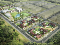 Concept đầy đủ file CAD khu nhà ở cho cán bộ vận hành dự án Nhiệt điện Mông Dương